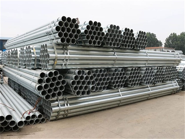 护栏镀锌圆立柱